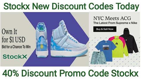 stockx coupon code 2022.